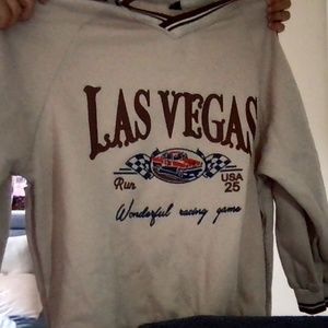 SheIn Oversized Sweatshirt, Las Vegas, Girls Ages 11-14